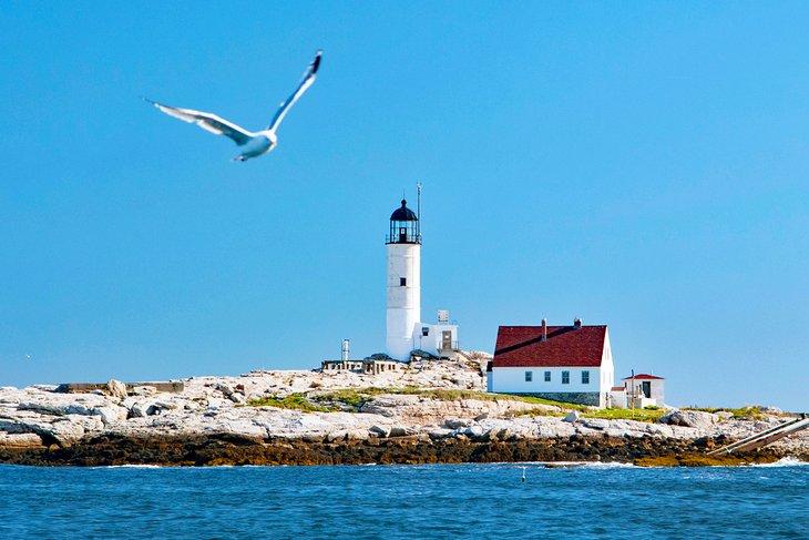 Faro de White Island (Islas de Shoals)