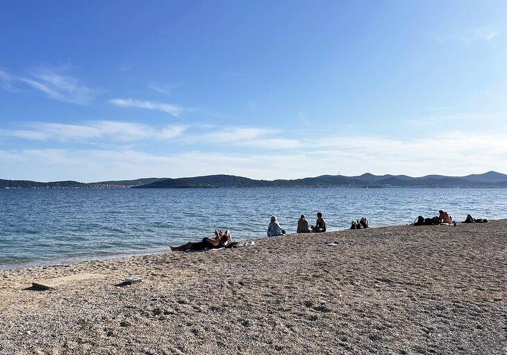 Tarde de verano en la Playa Kolovare