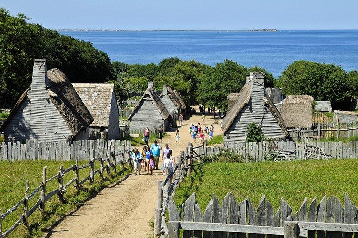 Plimoth Patuxet Museums : village anglais du 17ème siècle