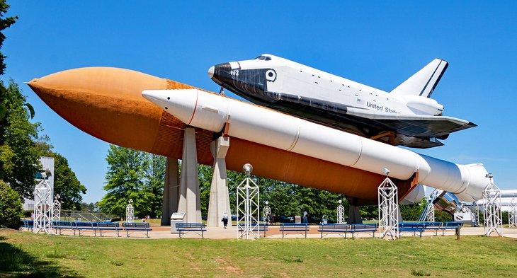 Space Shuttle im U.S. Space and Rocket Center in Huntsville