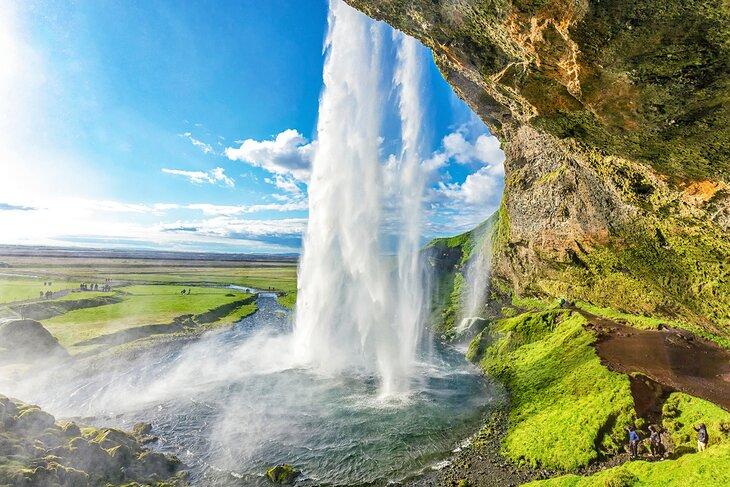Cascada Seljalandsfoss en Islandia