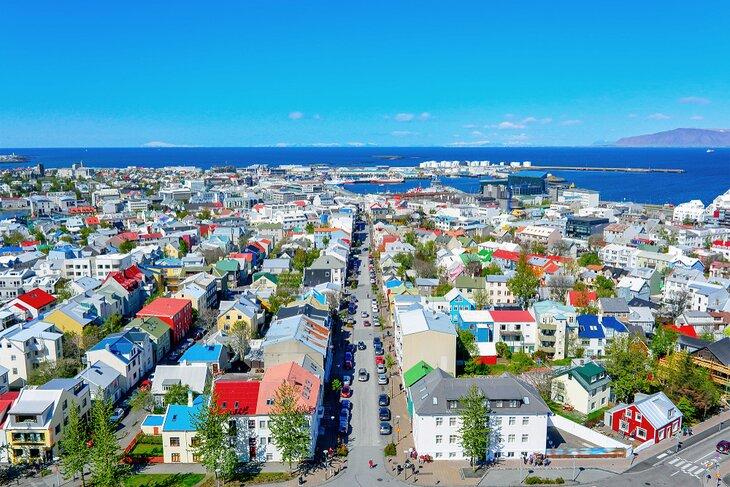 Casas de colores en Reikiavik