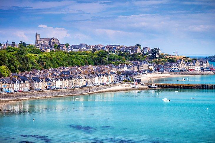 Dorf Cancale an der Côte d'Emeraude