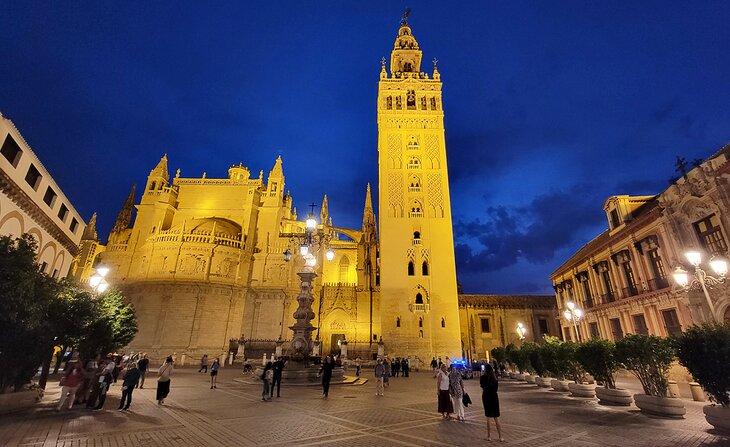 Catedral de Sevilla en la tarde