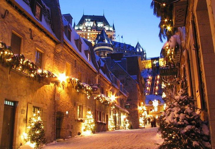 Quebec en invierno