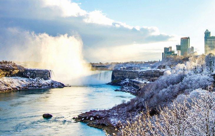 Cataratas del Niágara en invierno