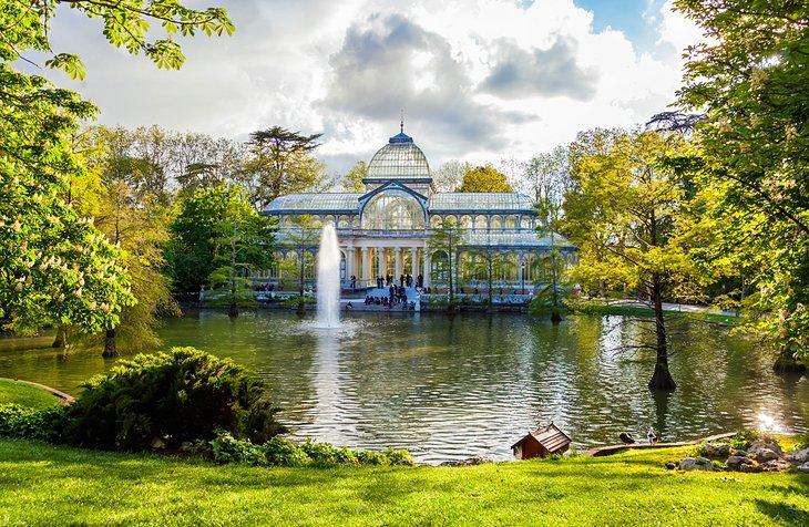 Palacio de Cristal en el Parque del Retiro