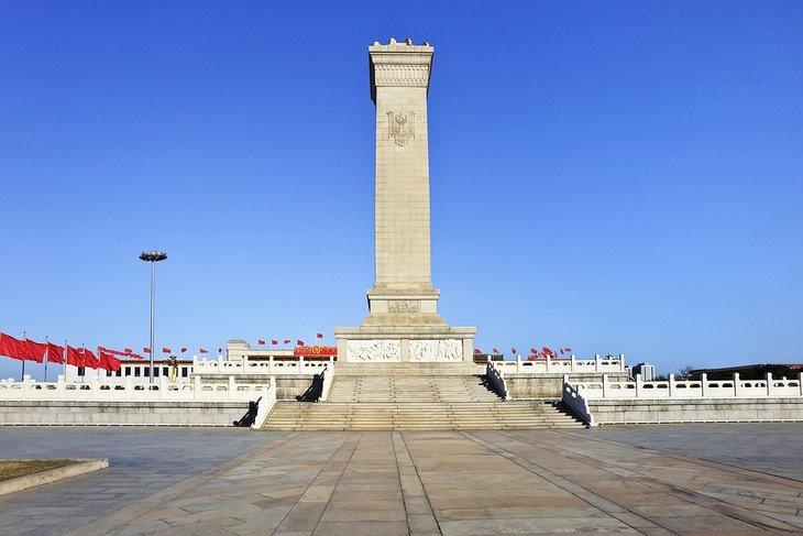 Denkmal für die Volkshelden im Platz des himmlischen Friedens, Peking