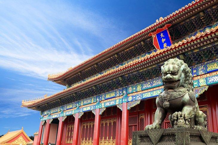 Die Verbotene Stadt in Peking