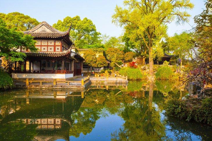 Garten des Verweilens in Suzhou