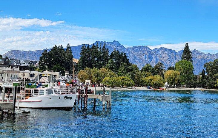 Uferpromenade in Queenstown