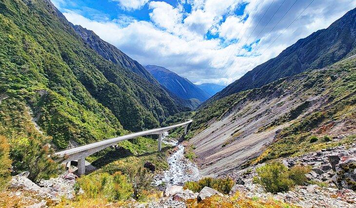 Otira Viaduct im Arthur's Pass
