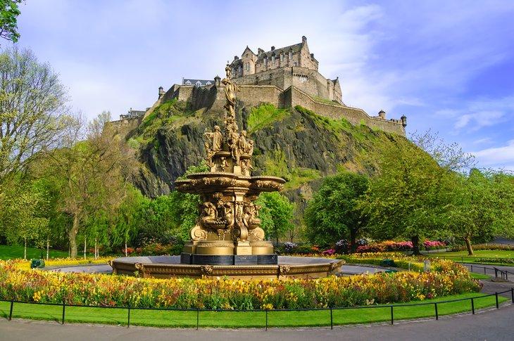 Castillo de Edimburgo y la Royal Mile
