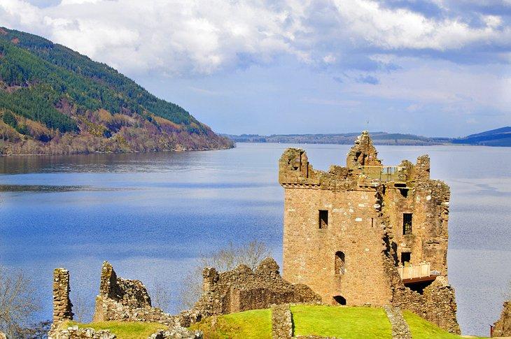 Castillo de Urquhart en Loch Ness