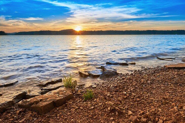 Atardecer en el Lago Kentucky