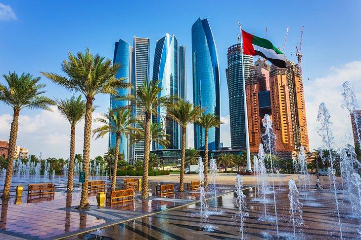 Hochhäuser in Abu Dhabi