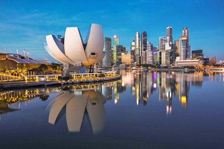 Skyline von Singapur