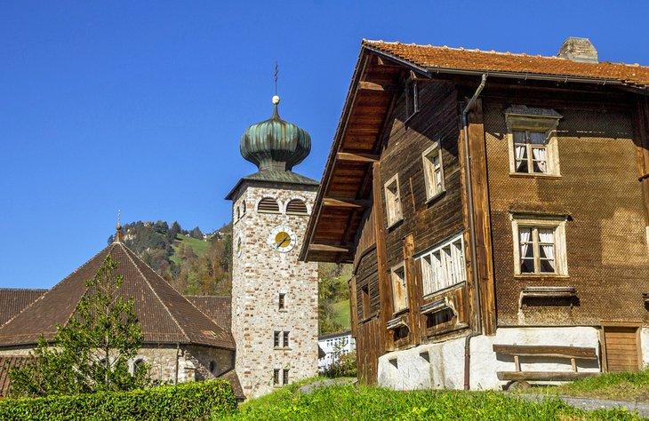 Das malerische Dorf Triesenberg