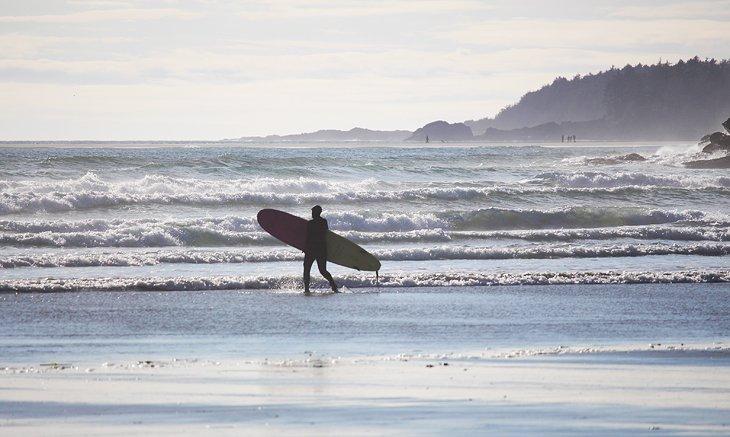 Surfista en Tofino