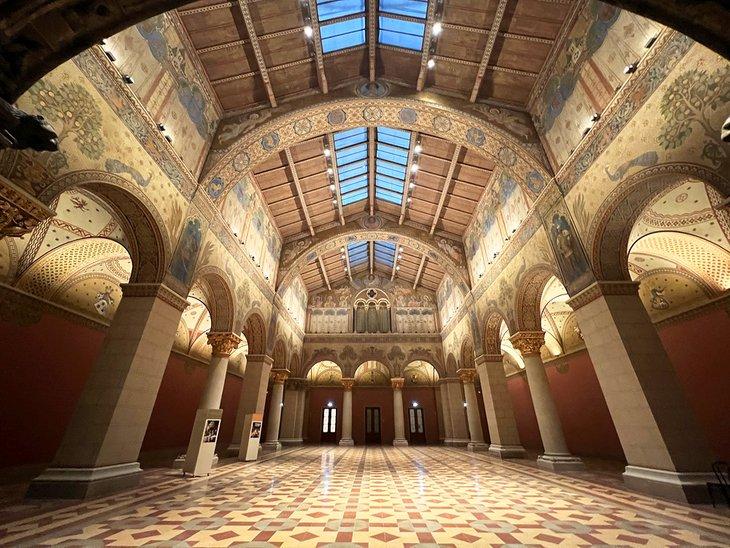 Interior del Museo de Bellas Artes