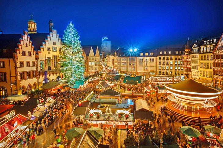 Mercado de Navidad en Fráncfort