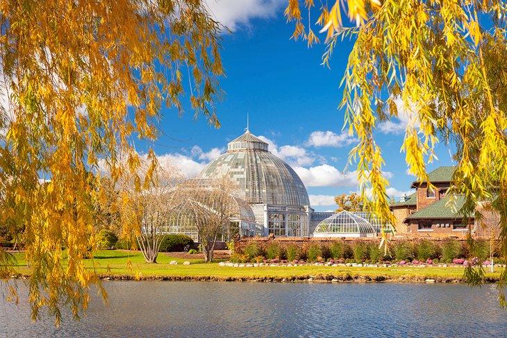 Belle Isle, Detroit con follaje de otoño