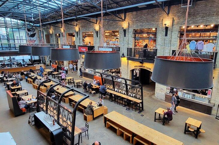 Comedor en el Mercado de The Forks