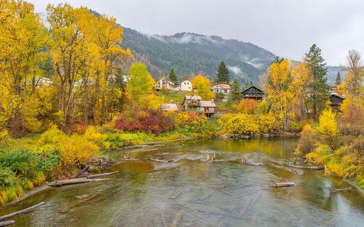 Leavenworth im Herbst