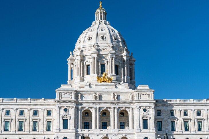 Edificio del Capitolio del Estado de Minnesota en St. Paul