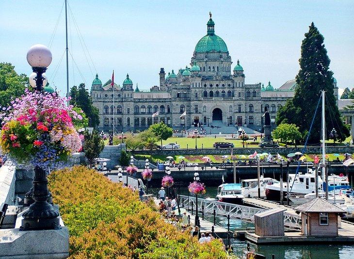 Edificios del Parlamento en Victoria
