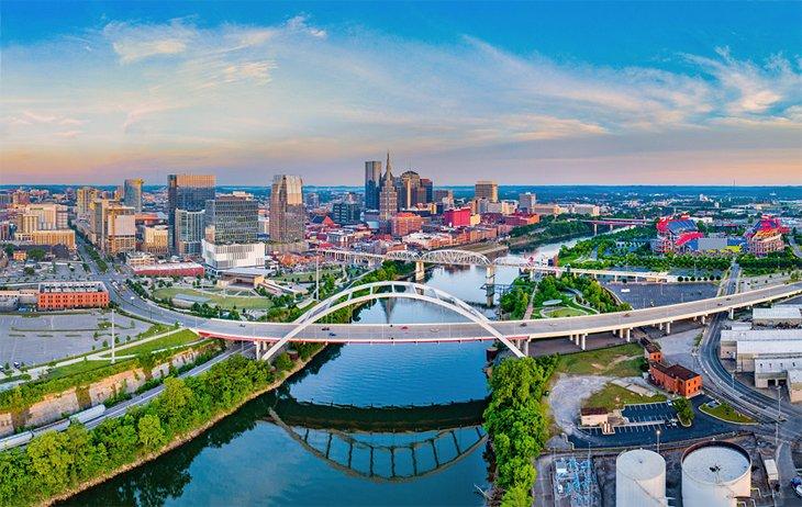 Vista aérea de Nashville