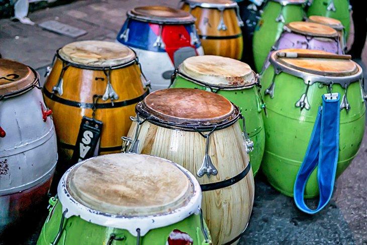 Tambores de Candombe en Uruguay