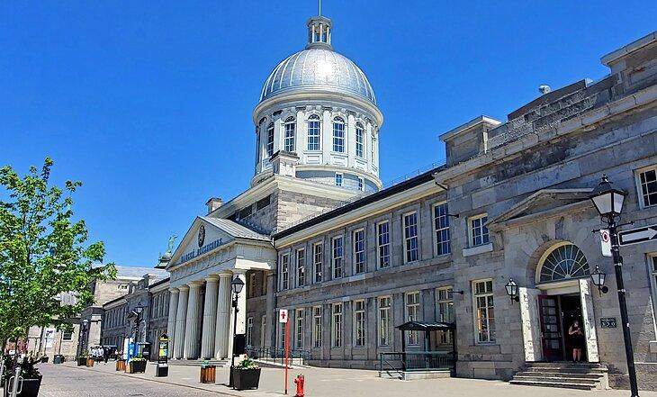 Marché Bonsecours en el Viejo Montreal
