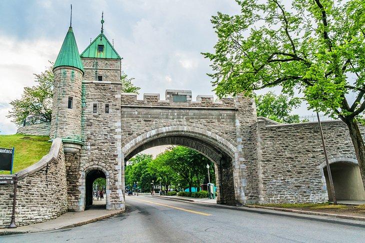 Entrada a la Ciudadela de Quebec