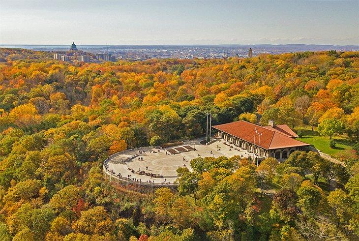 Colores de otoño en el Parque Mont Royal