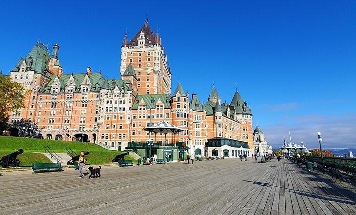 Le Château Frontenac en verano