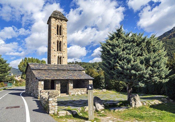 Sant Miquel Engolasters en el Valle del Valira d'Orient