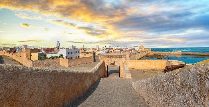 Les remparts de la forteresse d'El Jadida
