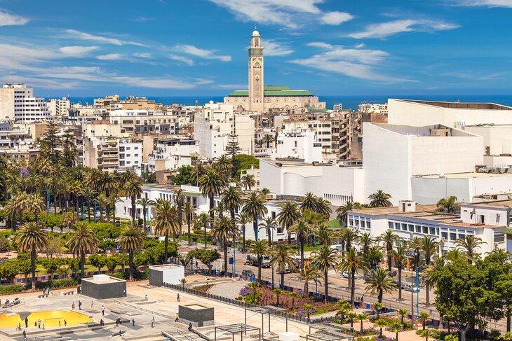 Vue sur Casablanca