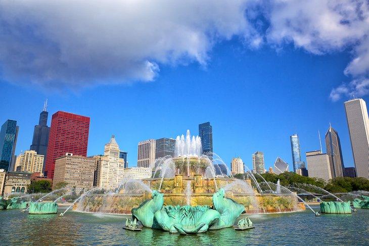 Fuente Buckingham en Grant Park