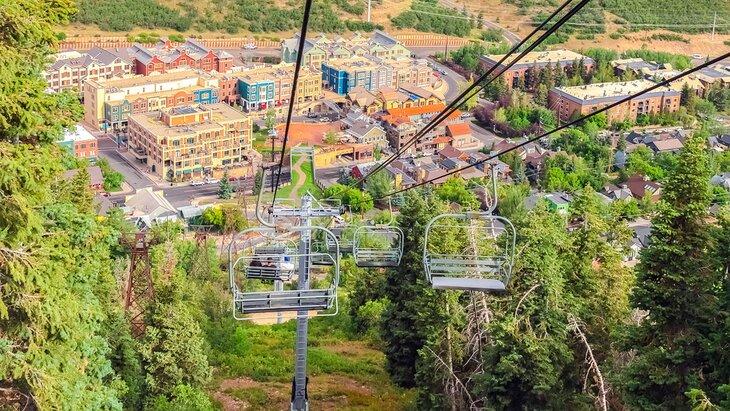 Télésiège à Park City