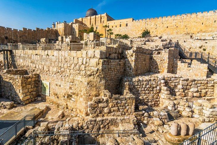 Ciudad de David (sitio arqueológico) en Jerusalén