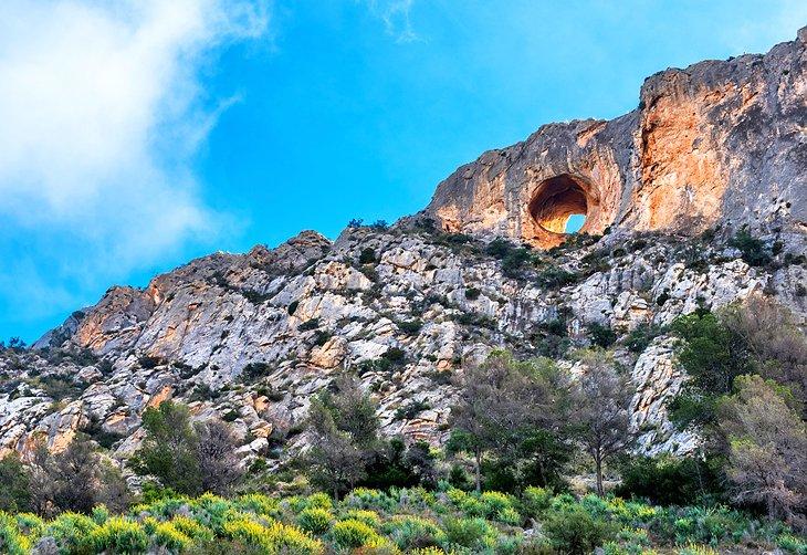 Cuevas Canelobre en el pueblo de Busot, Alicante