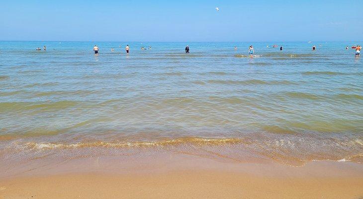 Día cálido en Wasaga Beach