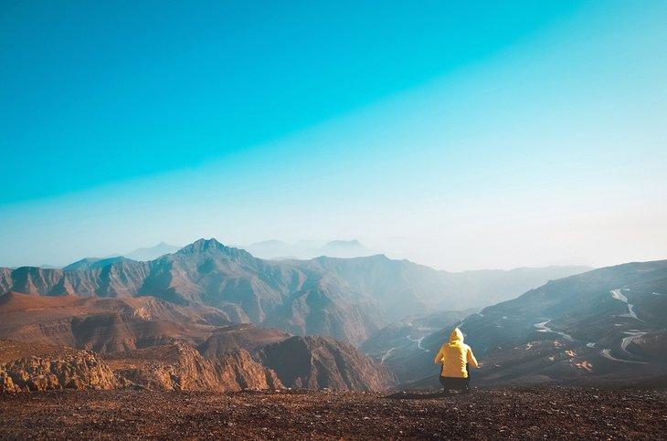 Senderismo en Jebel Jais