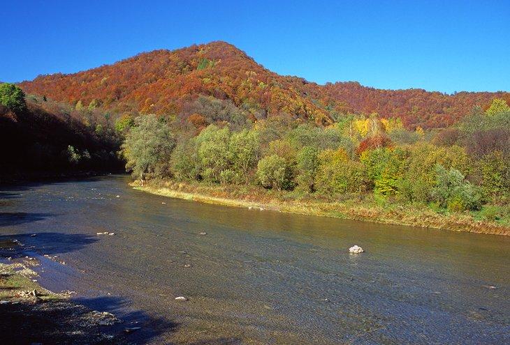 Otoño en las Montañas Bieszczady