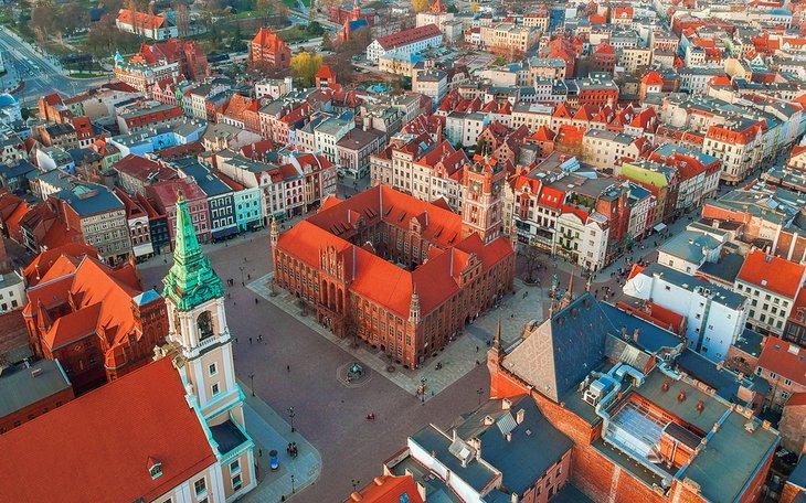Vista aérea de Torun