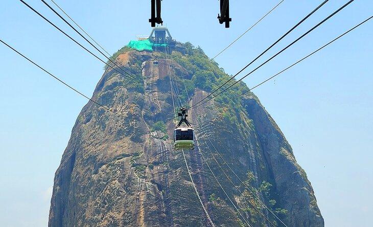 El teleférico en el Pan de Azúcar