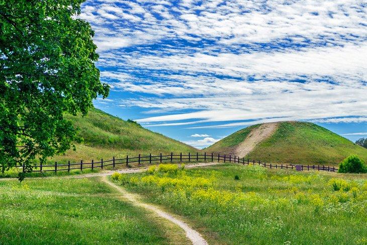 Tumulus royaux vikings à Gamla Uppsala