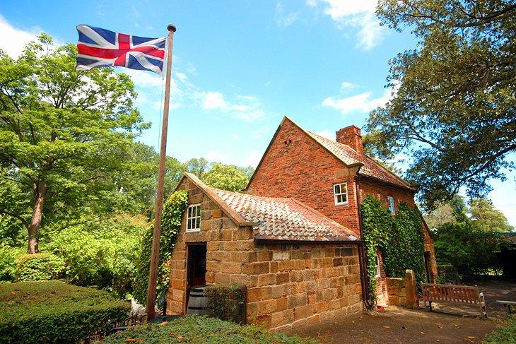 Cabaña de Captain Cook, Jardines Fitzroy